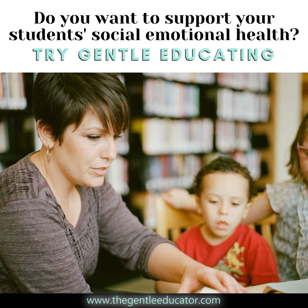 What is “Gentle Educating” and how can it support children’s social emotional health?